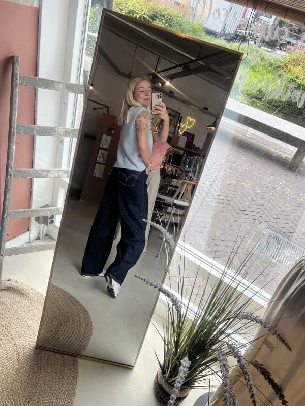 Barrel jeans no washing - Afbeelding 2