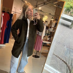 Jacket Teddy green