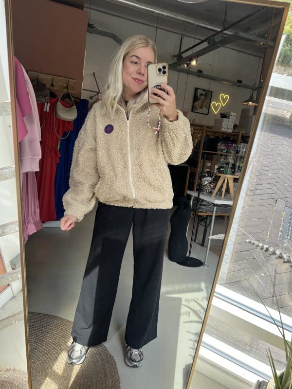 Teddy jacket cream - Afbeelding 4