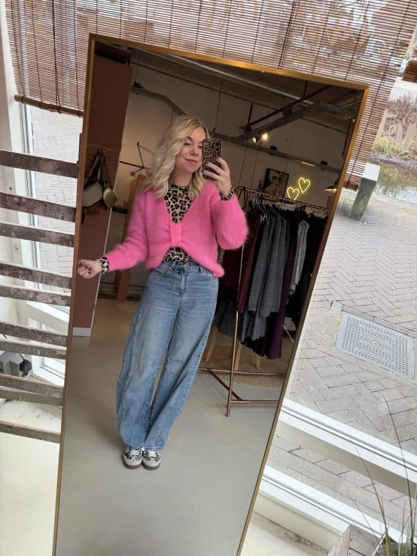 Sweater mohair pink - Afbeelding 3