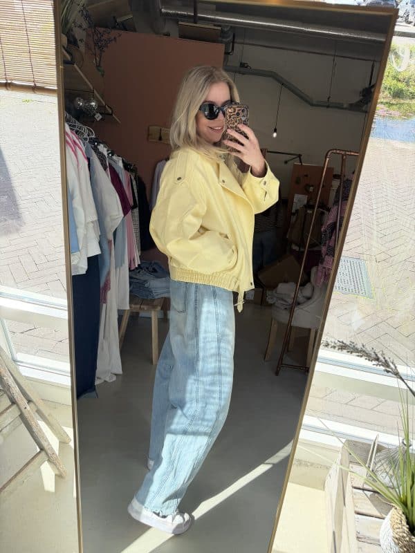 Jacket butter yellow - Afbeelding 3