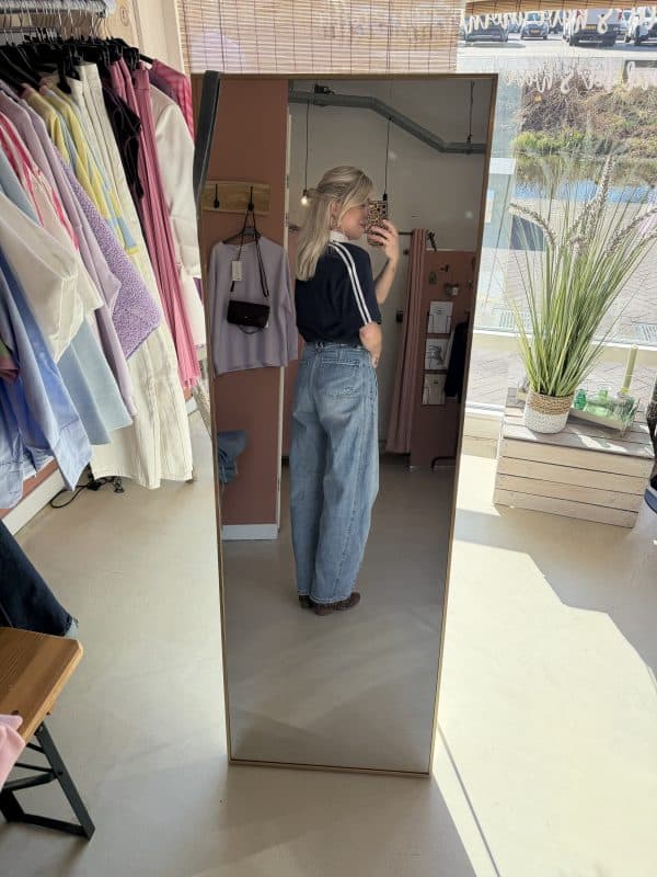 Top sann navy wit - Afbeelding 3