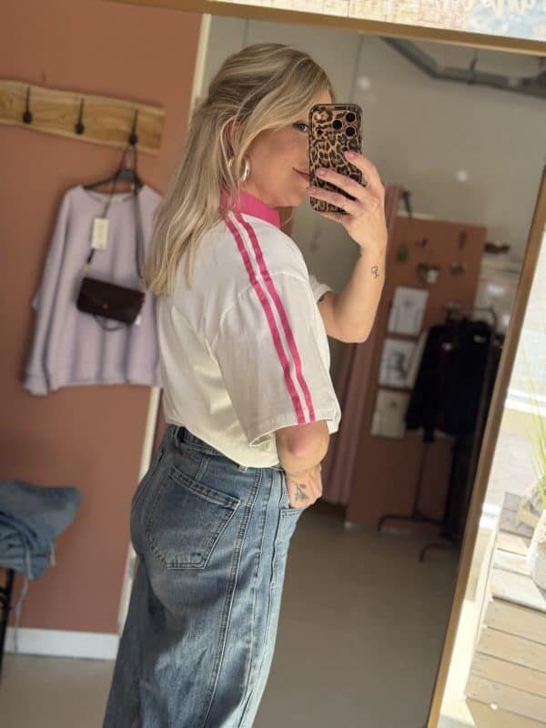 Top sann wit pink - Afbeelding 3