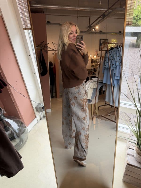 Hike sweater Brown - Afbeelding 3
