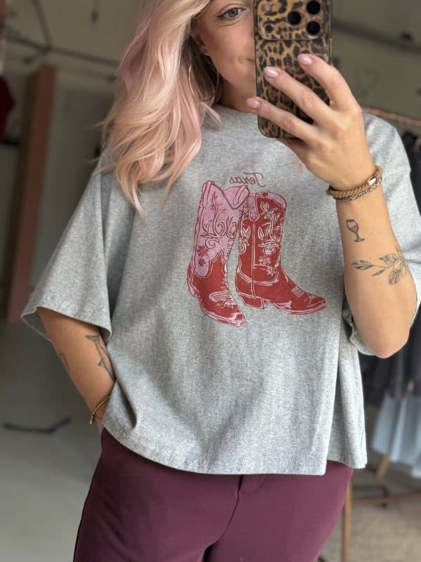 Texas shirt grijs