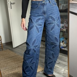 Jeans fleur