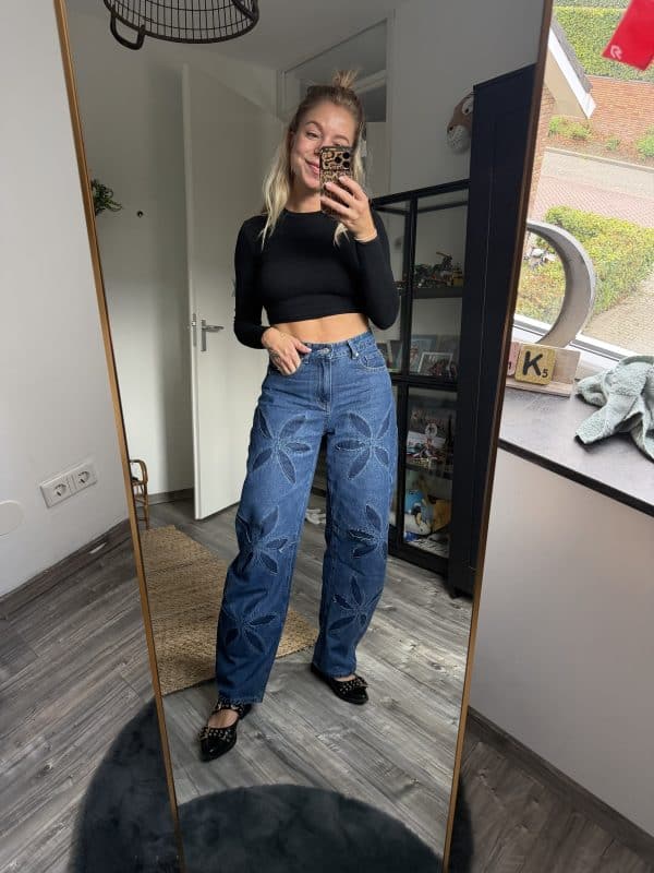 Jeans fleur - Afbeelding 2