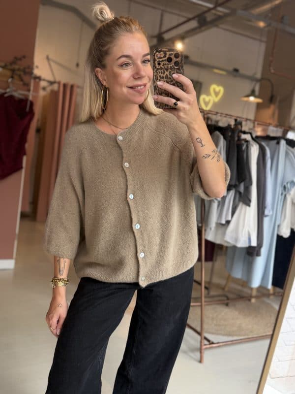 Vest gigi taupe