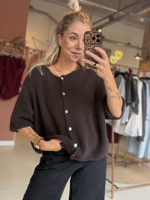 Vest gigi bruin