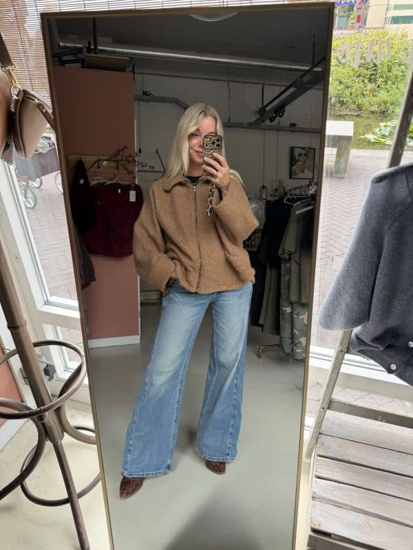 Jacket teddy Camel - Afbeelding 3