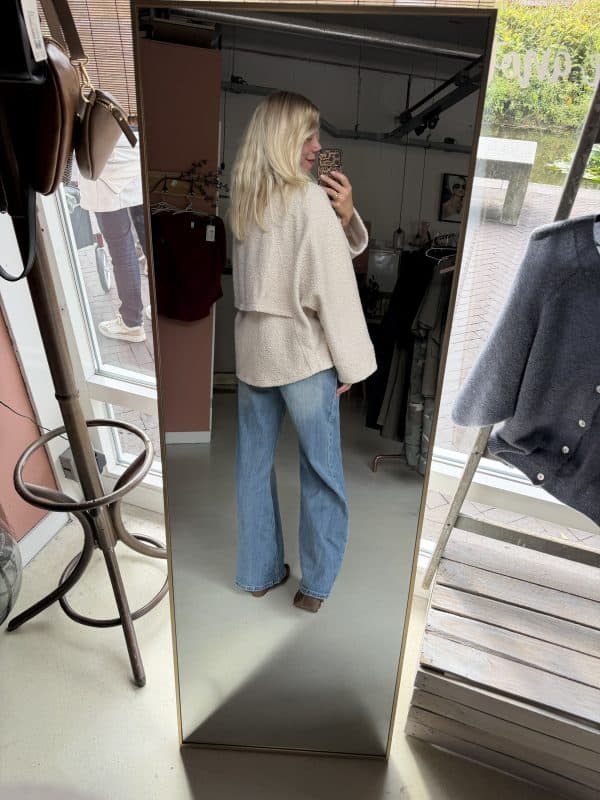Jacket teddy beige - Afbeelding 2