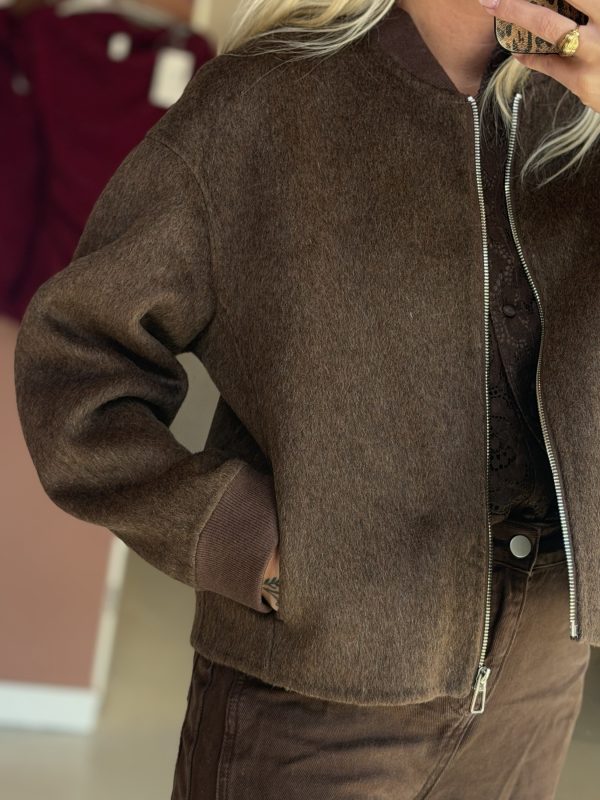 Jacket Lana bruin