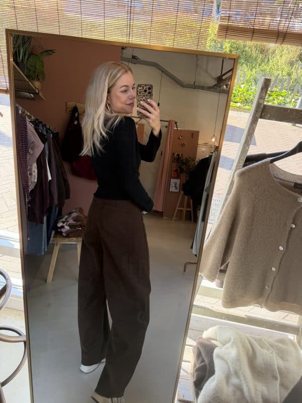 Top cashmere zwart - Afbeelding 2