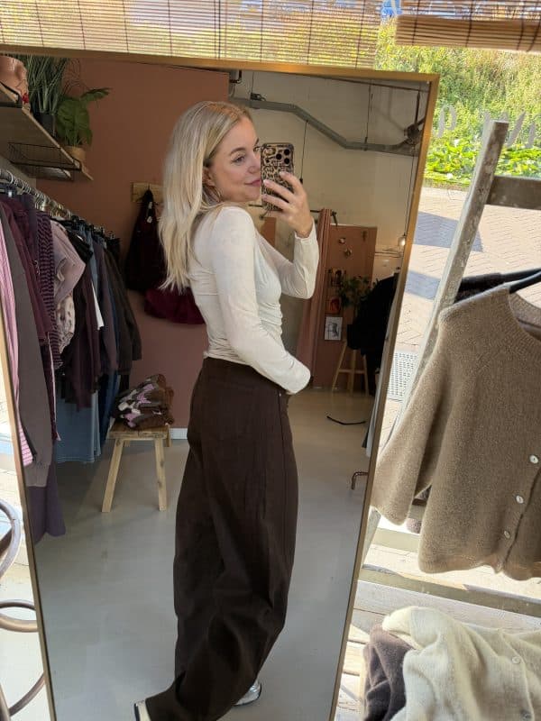 Top cashmere beige - Afbeelding 2