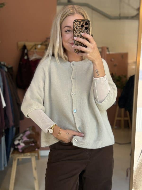 Top cashmere beige - Afbeelding 3